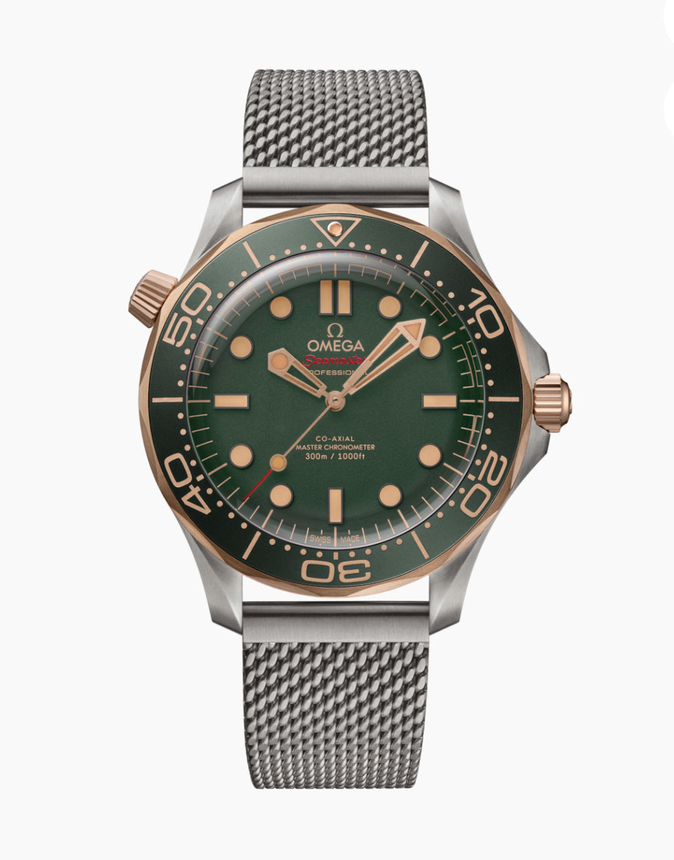 OMEGA-SEAMASTER
DIVER 300M
42 mm, titanium ‑ Bronze gold on titanium 210.90.42.20.10.001
