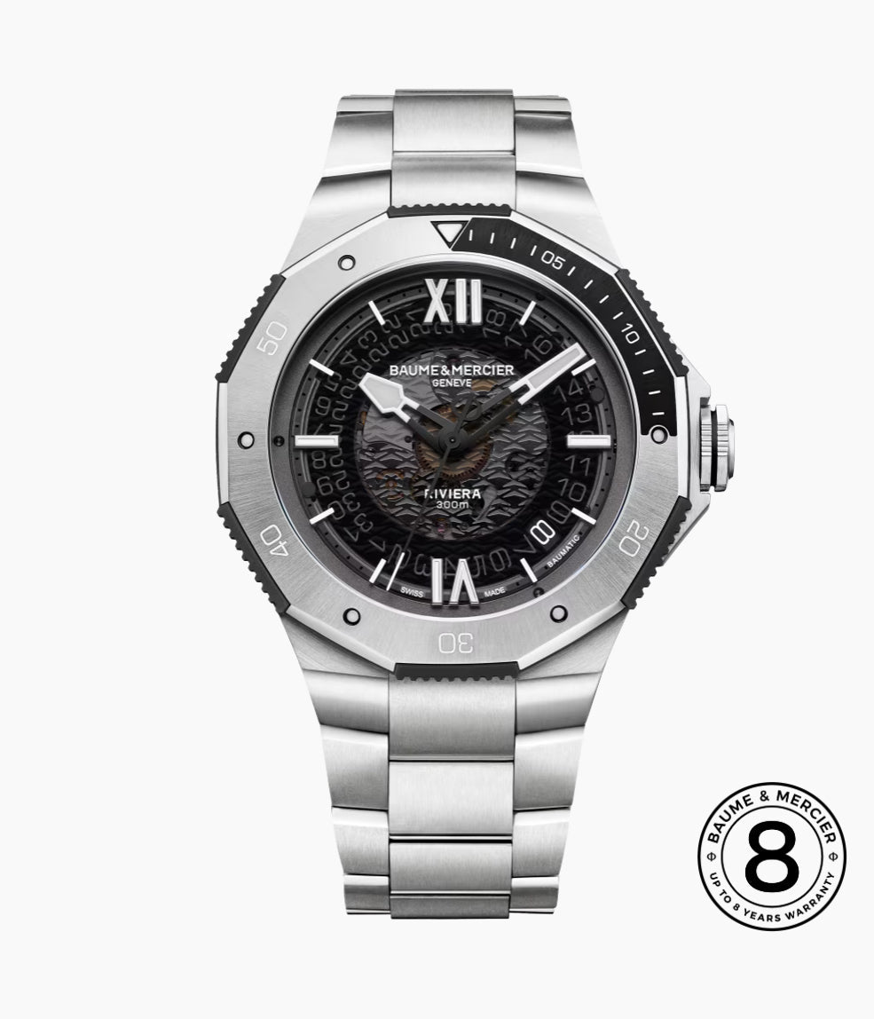 BAUME & MERCIER-Riviera 10717
AUTOMATIC WATCH, DATE DISPLAY - 42MM M0A10717