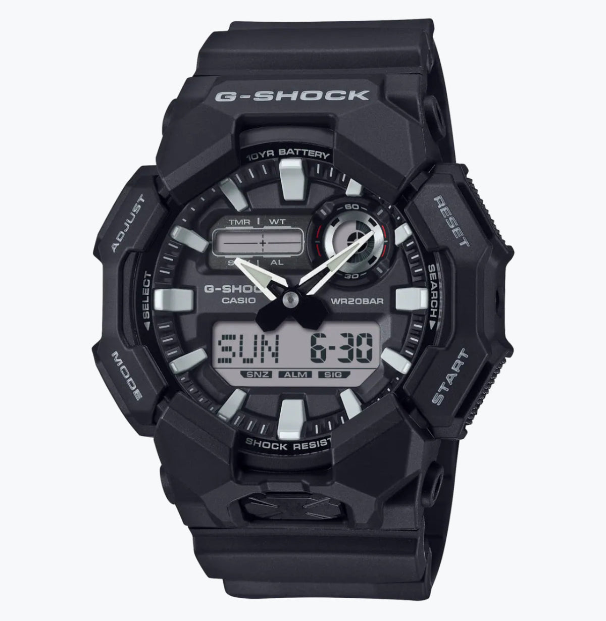 G SHOCK-ANALOG-DIGITAL
GA-010 SERIES
GA010-1A