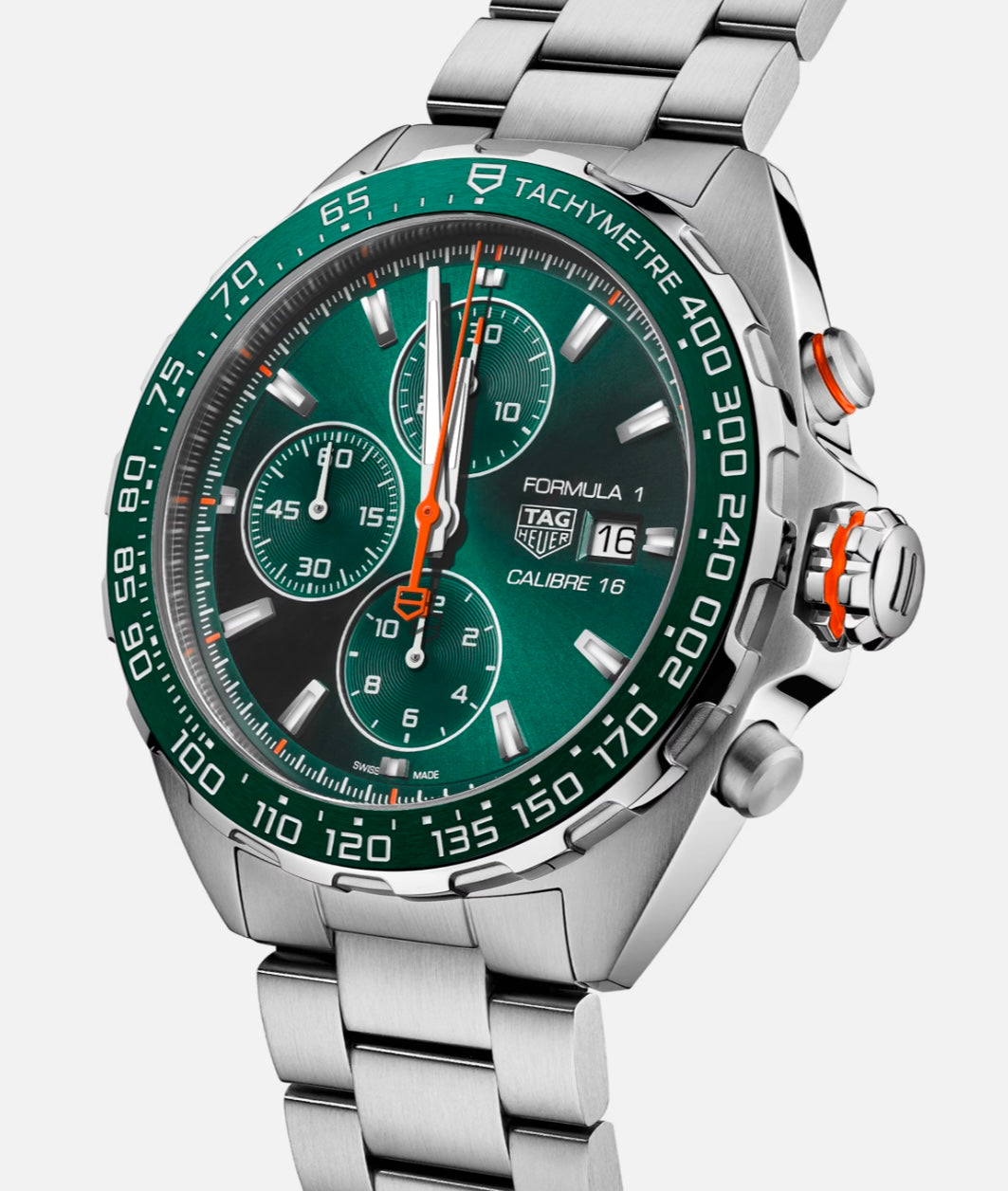 TAG HEUER- FORMULA 1
CHRONOGRAPH
Automatic, 44 mm, Steel & Ceramic
CAZ201H.BA0876