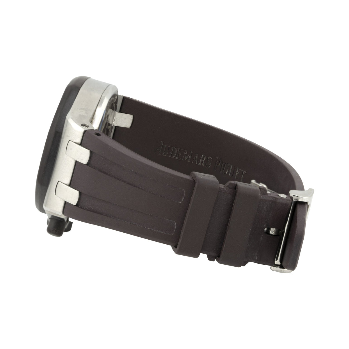 Audemars Piguet Royal Oak Offshore 26048SK.ZZ.D066CA.01 Lady Stainless Steel Plum Dial Diamond Bezel