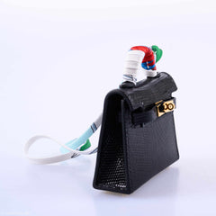Hermes Micro Kelly Charm Black Lizard Gold Hardware - 2019, D