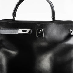 Hermes So Black Kelly 35 Retourne Black Box Leather PVD Hardware - 2011, O Square