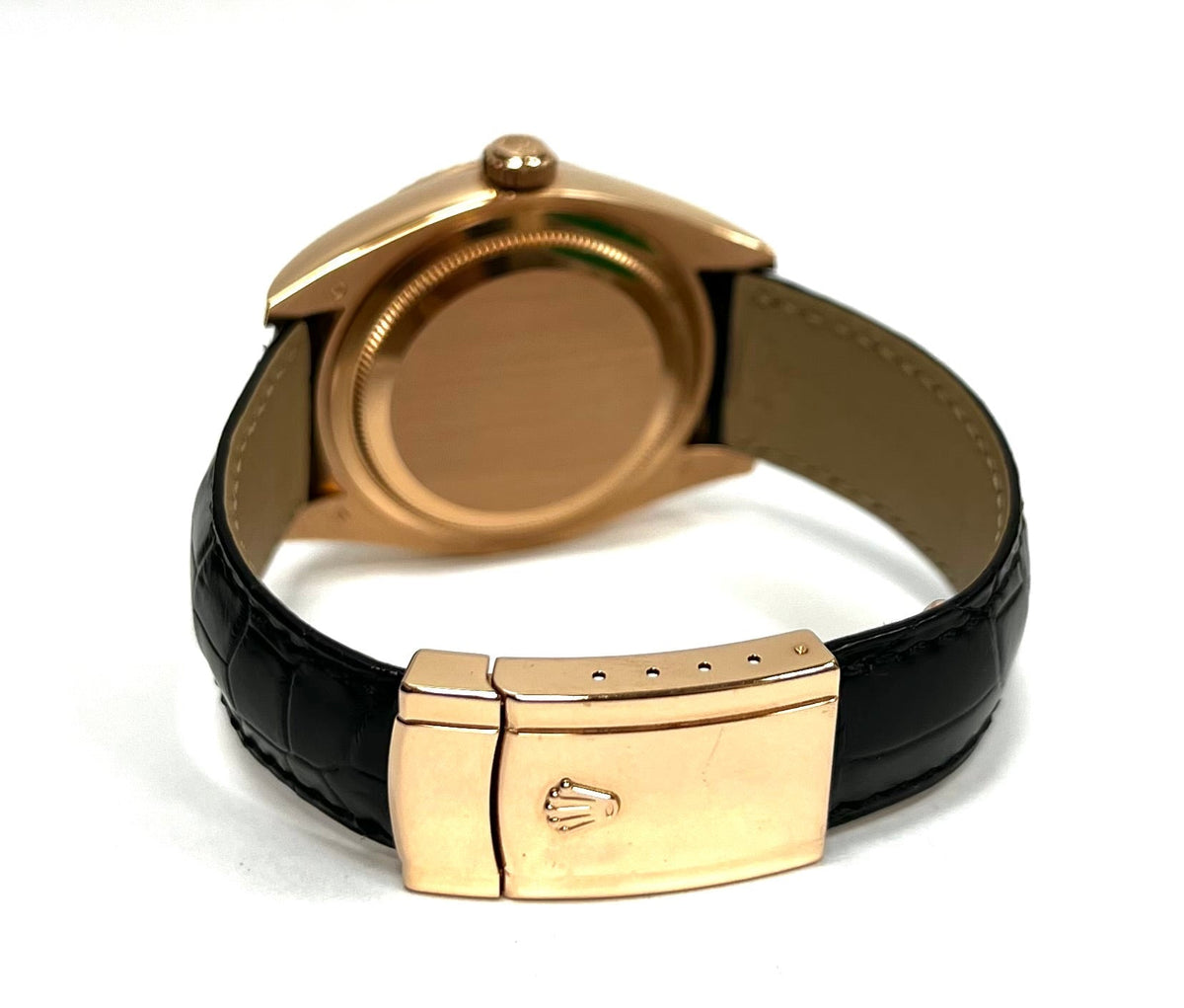 Rolex Sky-Dweller Rose Gold 326135 Dark Rhodium Dial