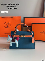 Genuine leather Hermes Kelly bag