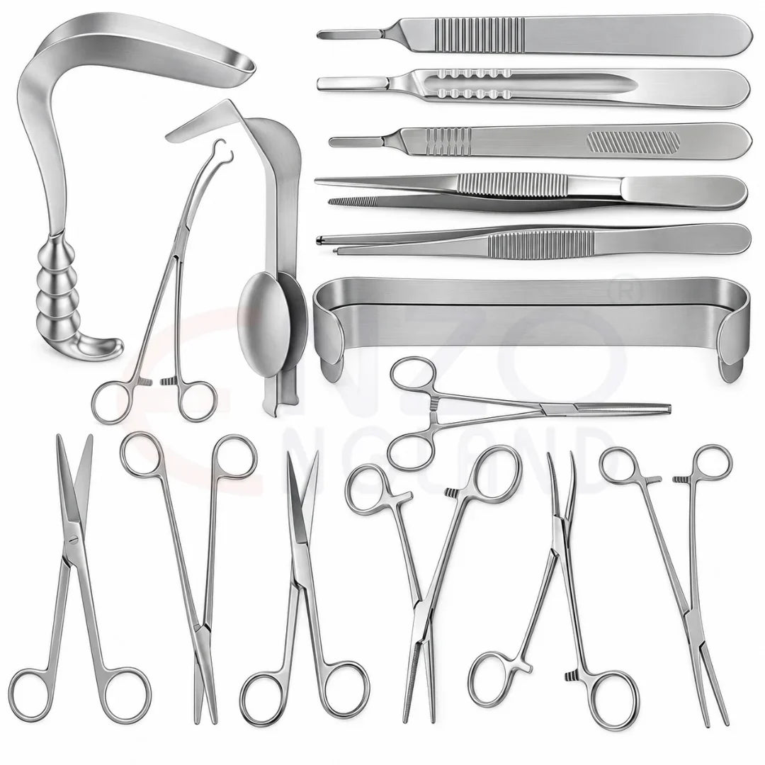 Basic Vaginal Instrument Set – 68 Pieces