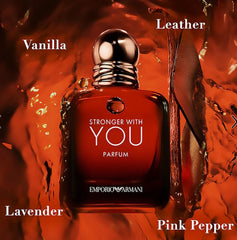 Emporio Armani Stronger With You Parfum for Men 3.4 oz