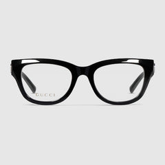 Geometric optical frame - black