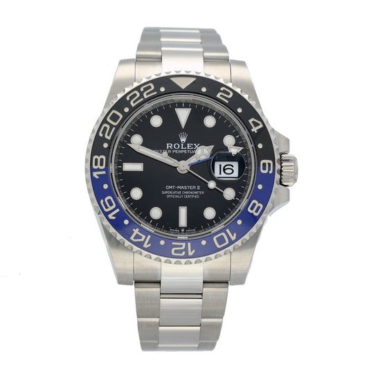 Pre-owned Unworn Rolex GMT-Master II "Batman" 126710BLNR 2024 Watch