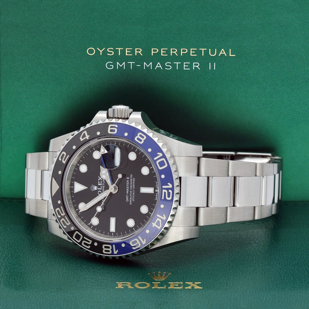 Pre-owned Unworn Rolex GMT-Master II "Batman" 126710BLNR 2024 Watch