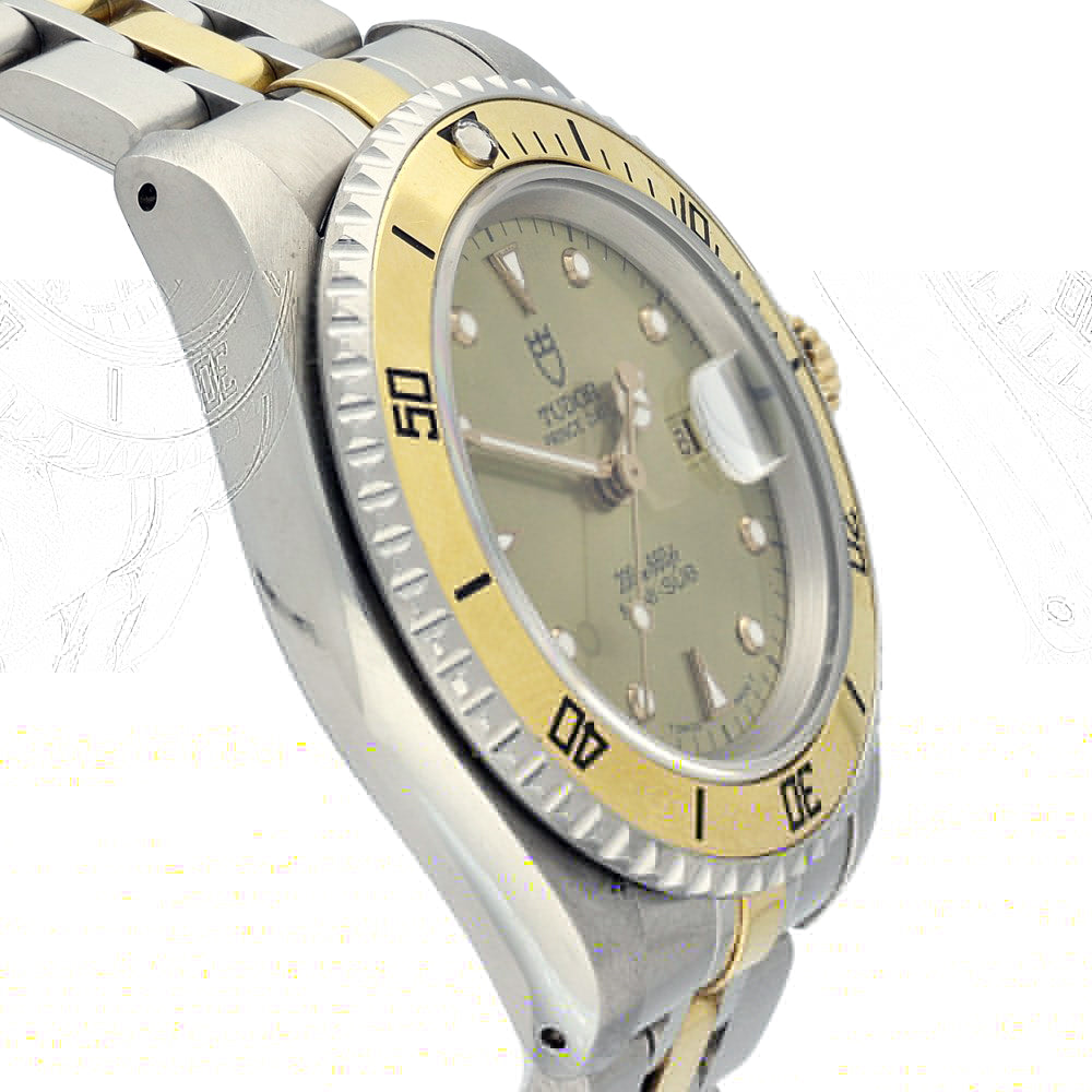 Pre-owned Tudor Mini-Sub 73193 1998 Full Set Watch