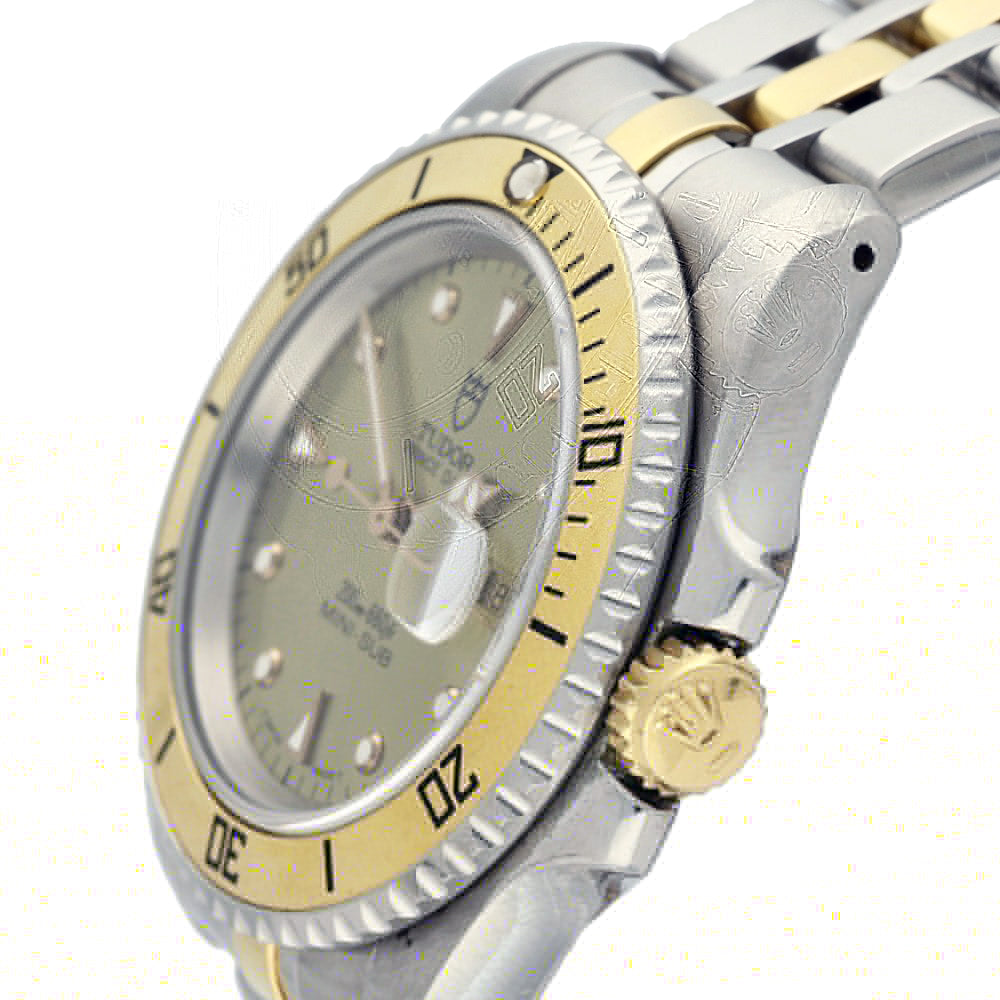 Pre-owned Tudor Mini-Sub 73193 1998 Full Set Watch