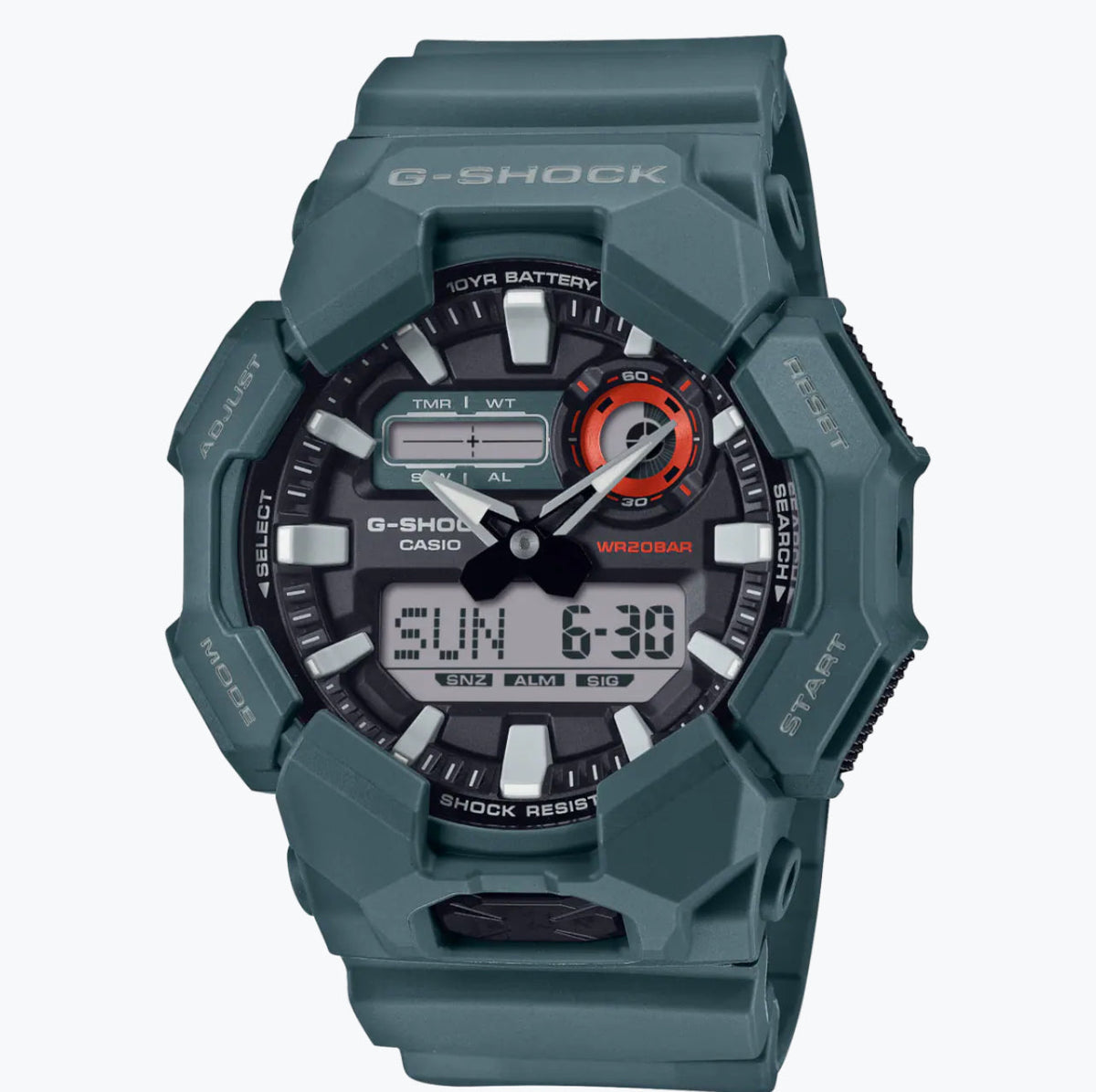 G SHOCK-ANALOG-DIGITAL
GA-010 SERIES
GA010-2A