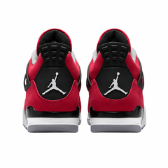 Red Men's Air Jordan 4 Retro Toro Bravo Sneakers
