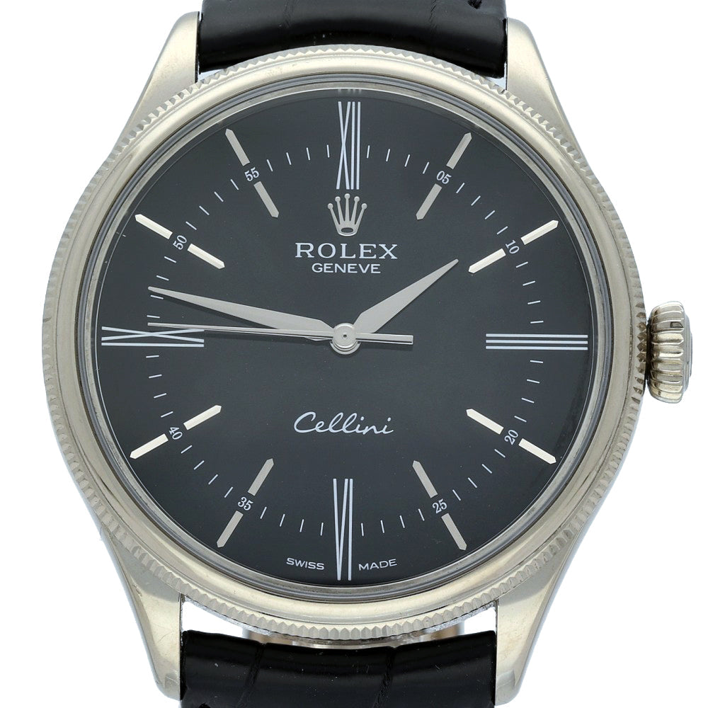 Preowned 18ct Rolex Cellini 50509 2018 Watch