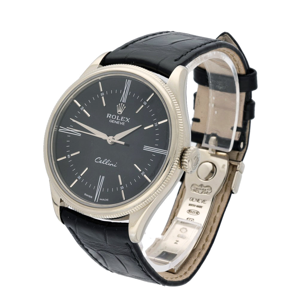 Preowned 18ct Rolex Cellini 50509 2018 Watch