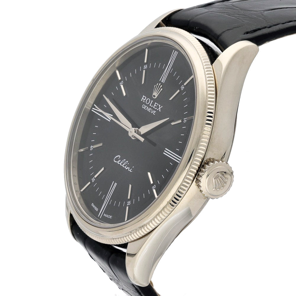 Preowned 18ct Rolex Cellini 50509 2018 Watch