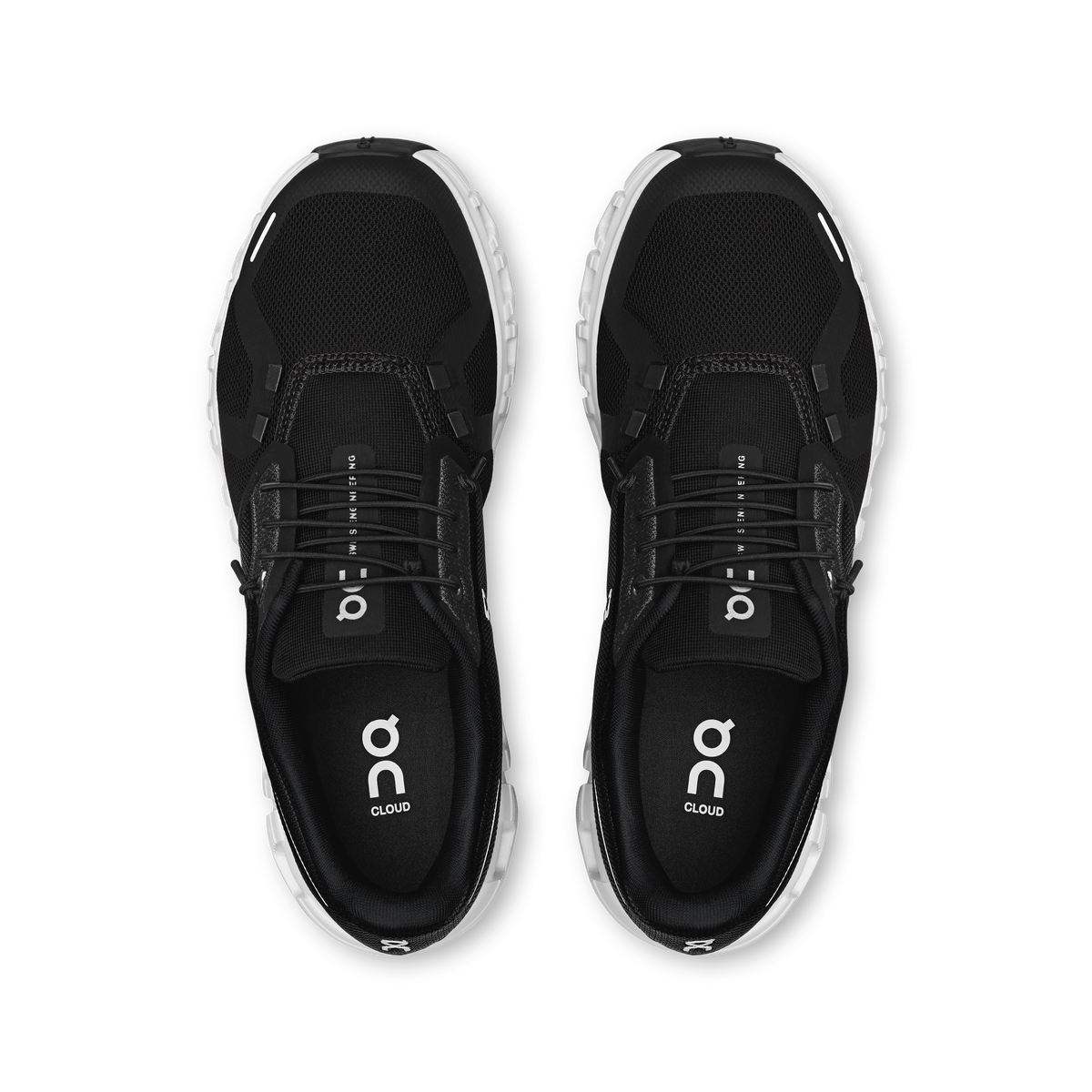 On Running Women's Cloud 6 Shoes - Black / White