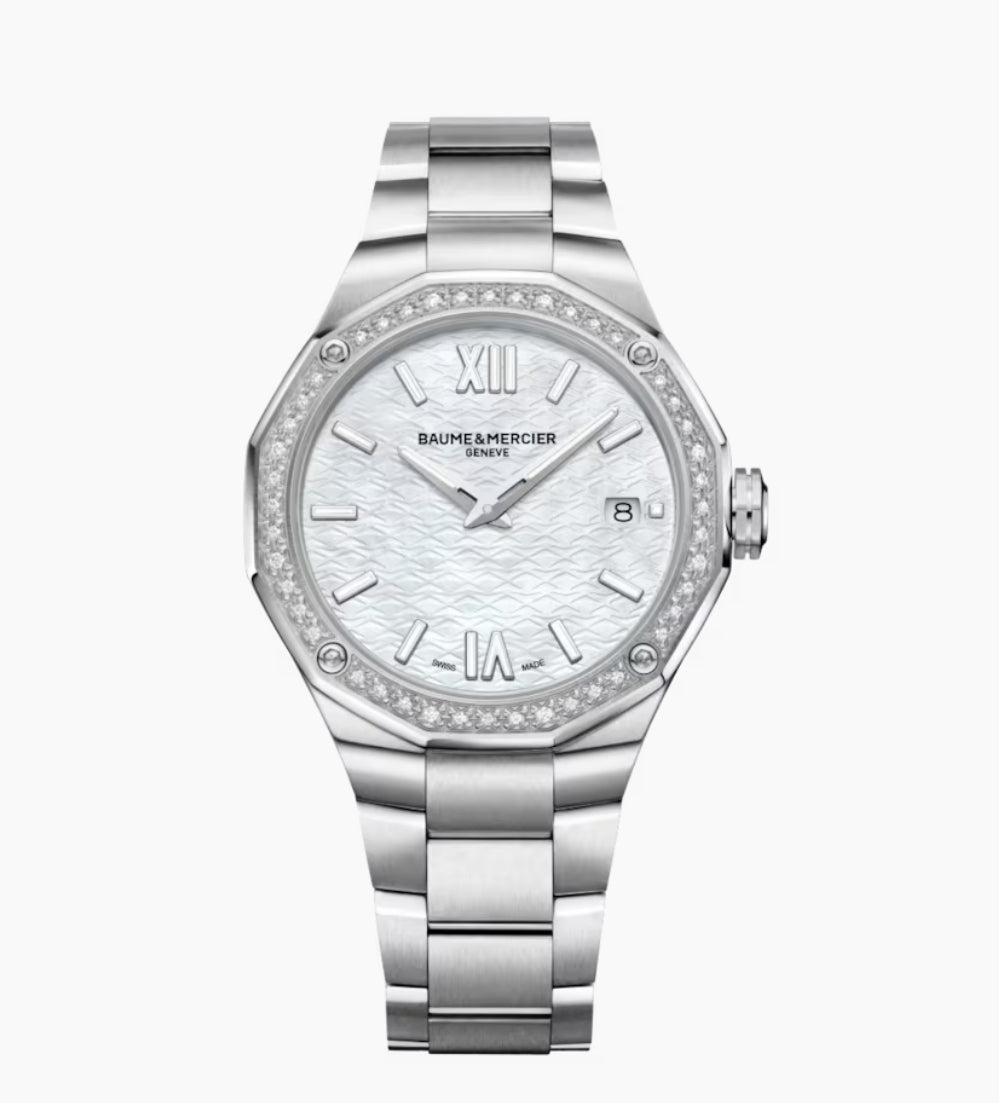 BAUME & MERCIER-Riviera 10662

QUARTZ WATCH, DATE DISPLAY, DIAMOND-SET - 36MM
M0A10662