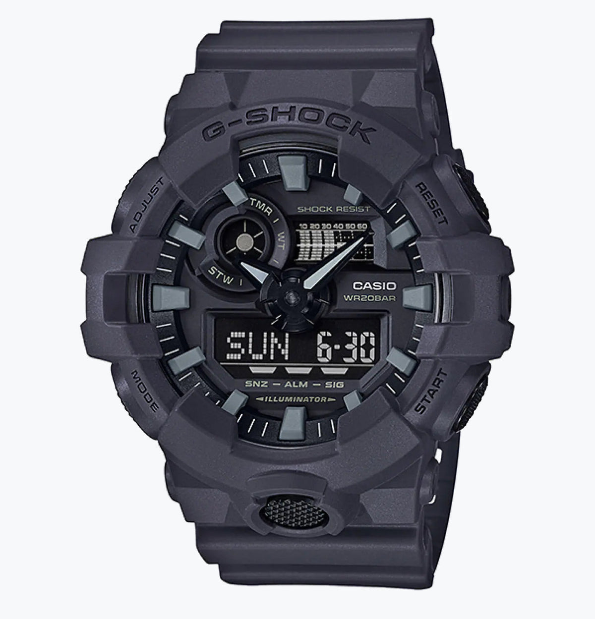 G SHOCK-ANALOG-DIGITAL
GA-700 SERIES
GA700UC-8A