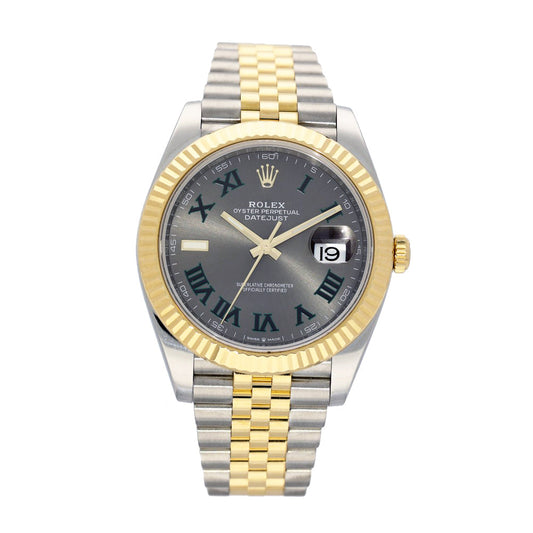 Pre-owned Rolex Datejust 126333 "Wimbledon" 2021 Watch