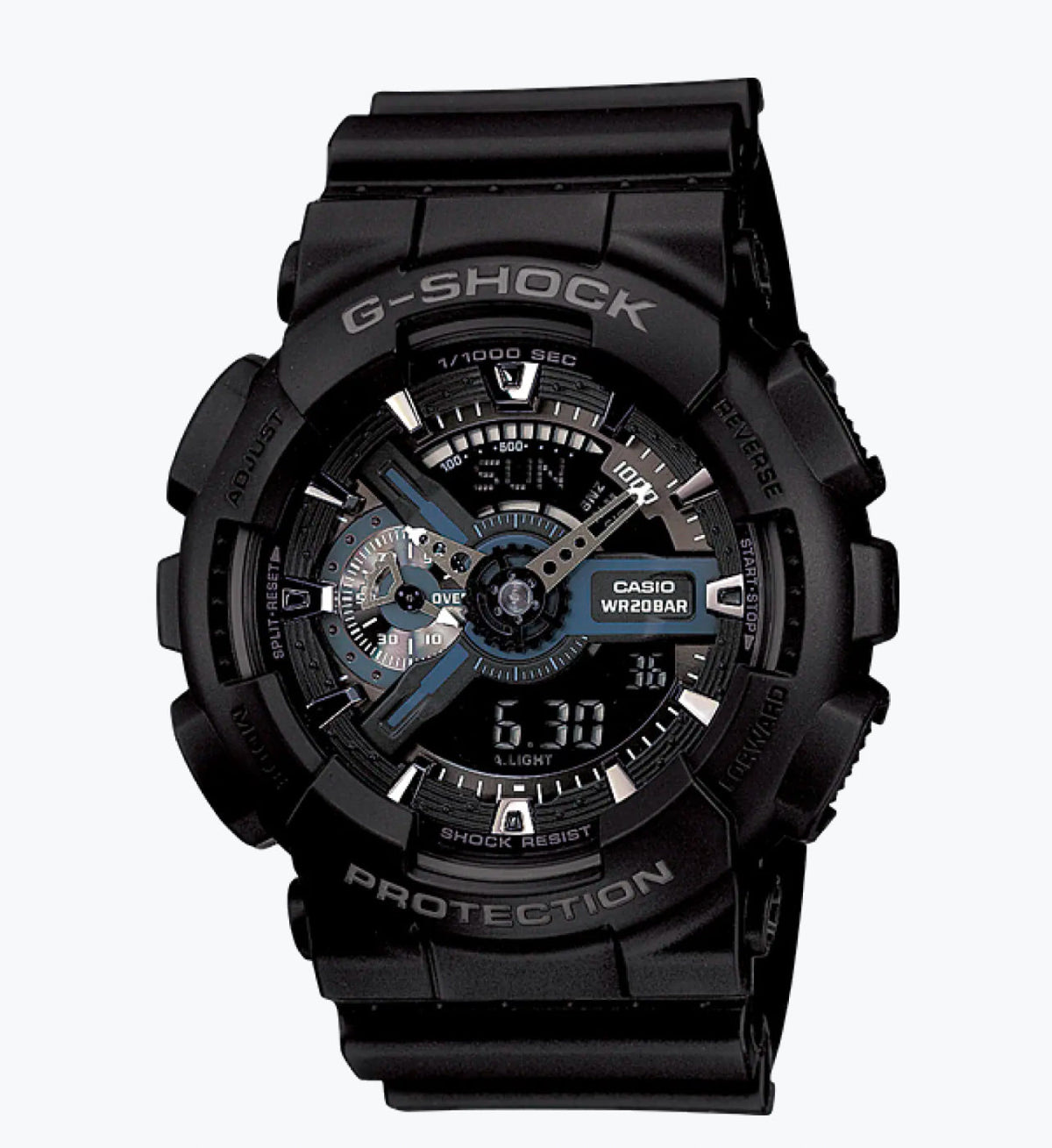 G SHOCK-
ANALOG-DIGITAL
GA-110 SERIES
GA110-1B