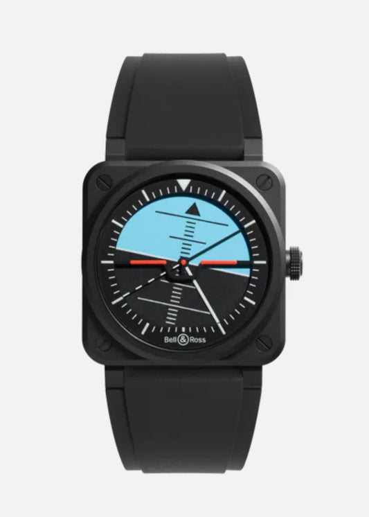 BELL & ROSS-BR-03 HORIZON
41 MM
999 pcs Limited edition BR03A-HRZ-CE/SRB
