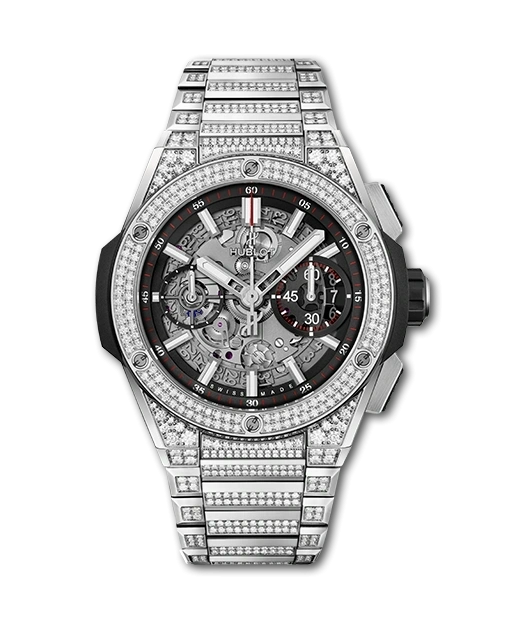 Hublot BIG BANG 42 mm INTEGRAL TITANIUM PAVÉ