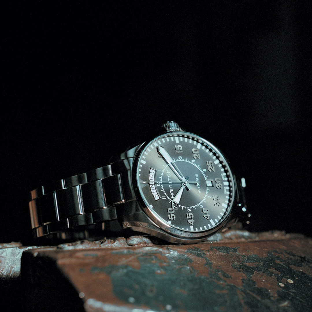 HAMILTON-KHAKI AVIATION PILOT DAY DATE AUTO Automatic | 42mm | H64615135