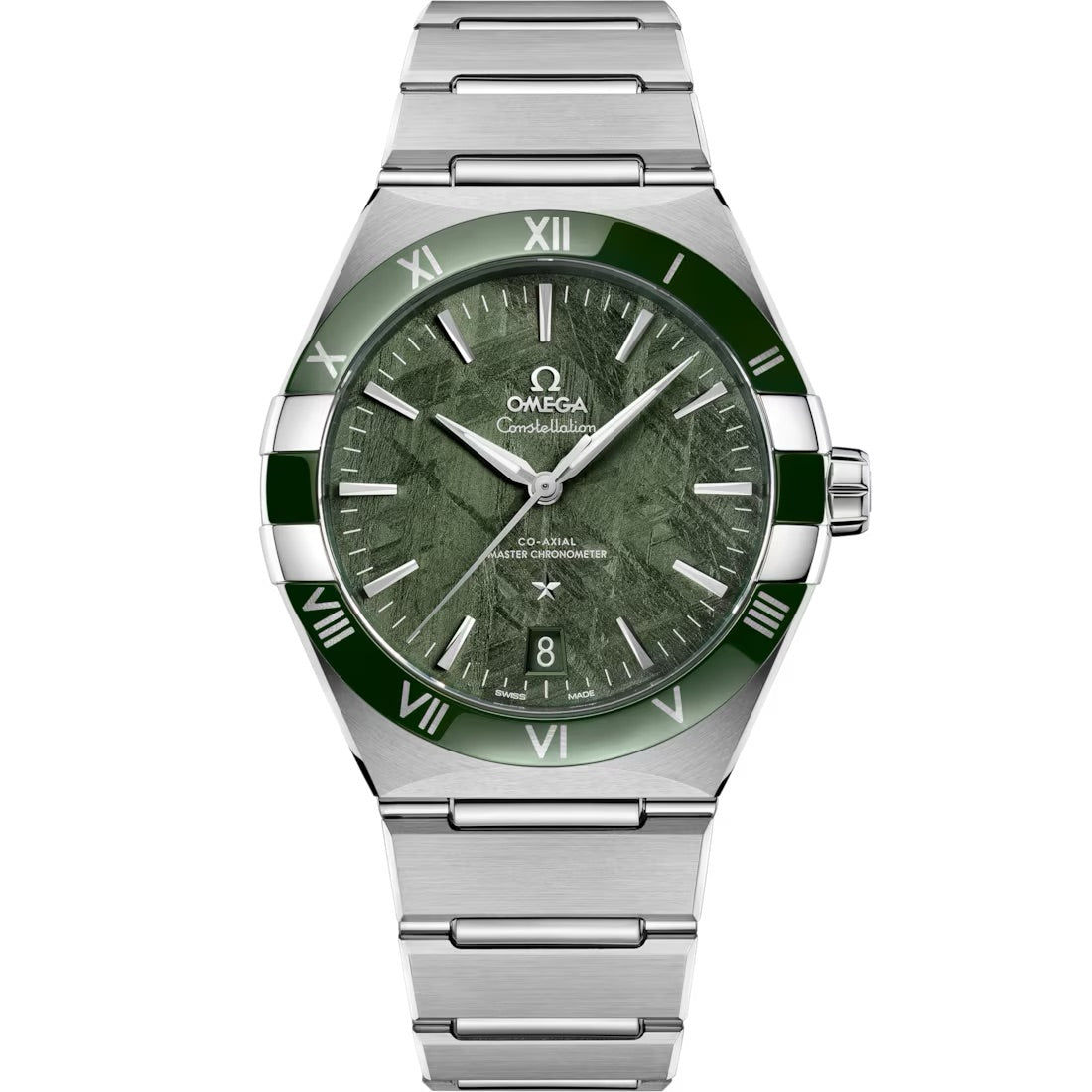 OMEGA- CONSTELLATION 41 MM, STEEL ON STEEL, 131.30.41.21.99.002