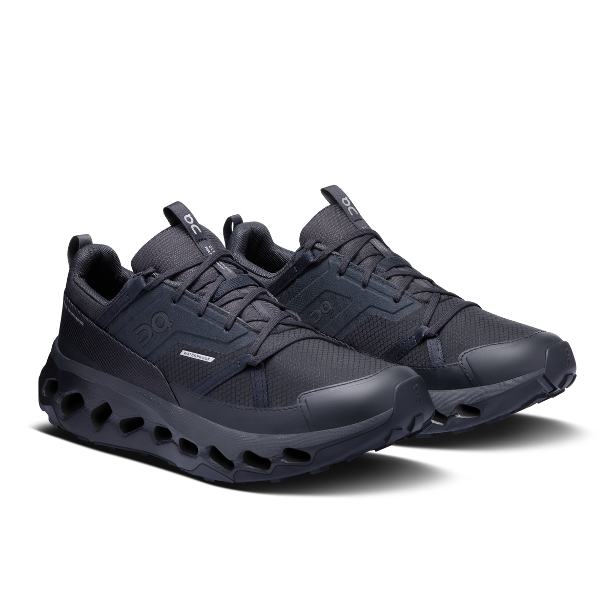 On Running Women's Cloudhorizon Waterproof Shoes - Black / Black