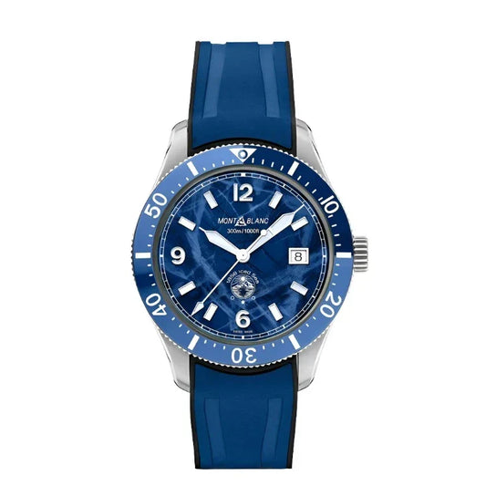 Montblanc- 1858 Iced Sea Automatic Date 129370