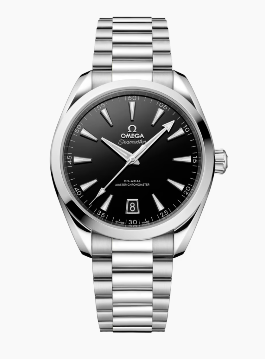 SEAMASTER
AQUA TERRA 150M
41 mm, steel on steel  220.10.41.21.01.002