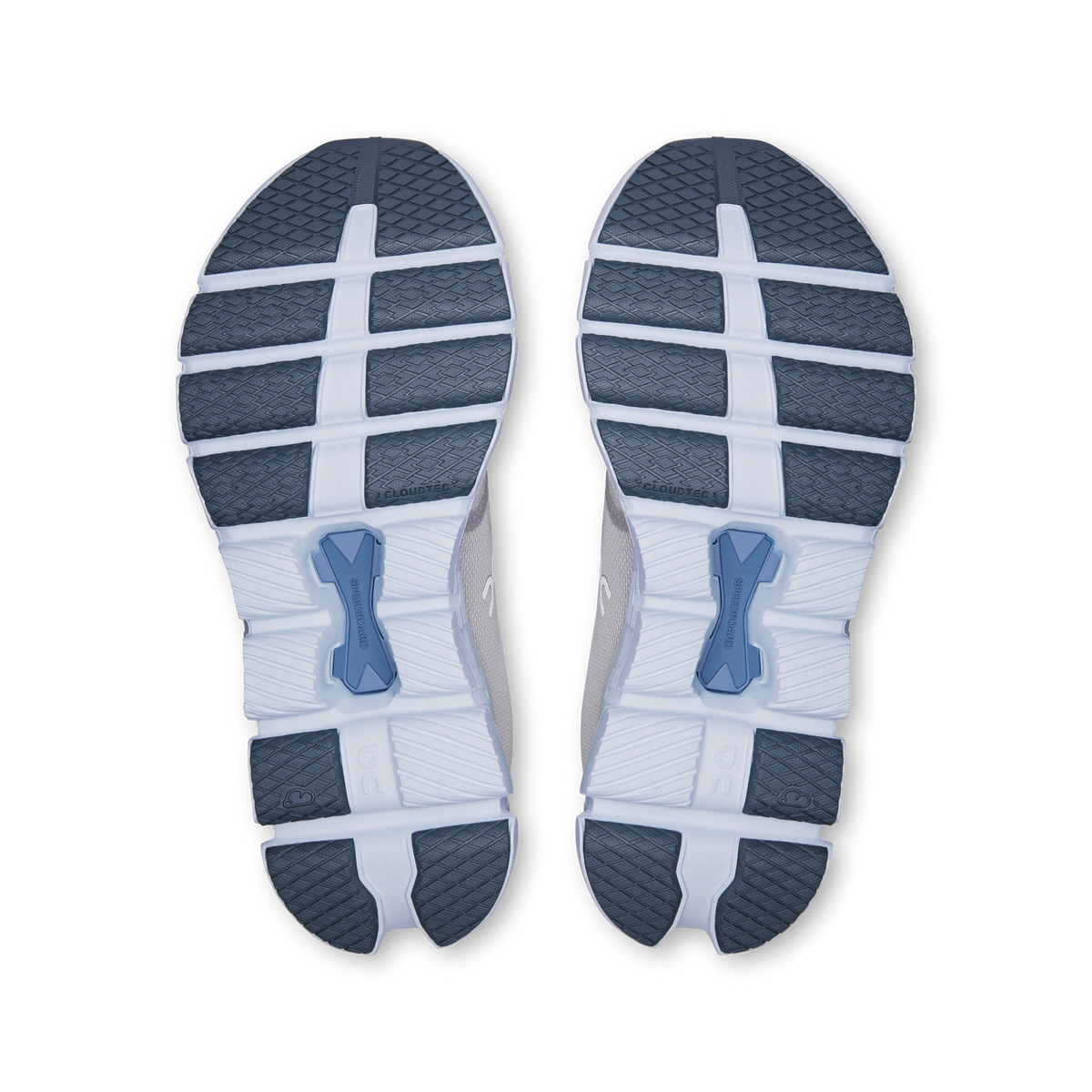 On Running Women's Cloud X 4 Shoes - Silver / Chambray