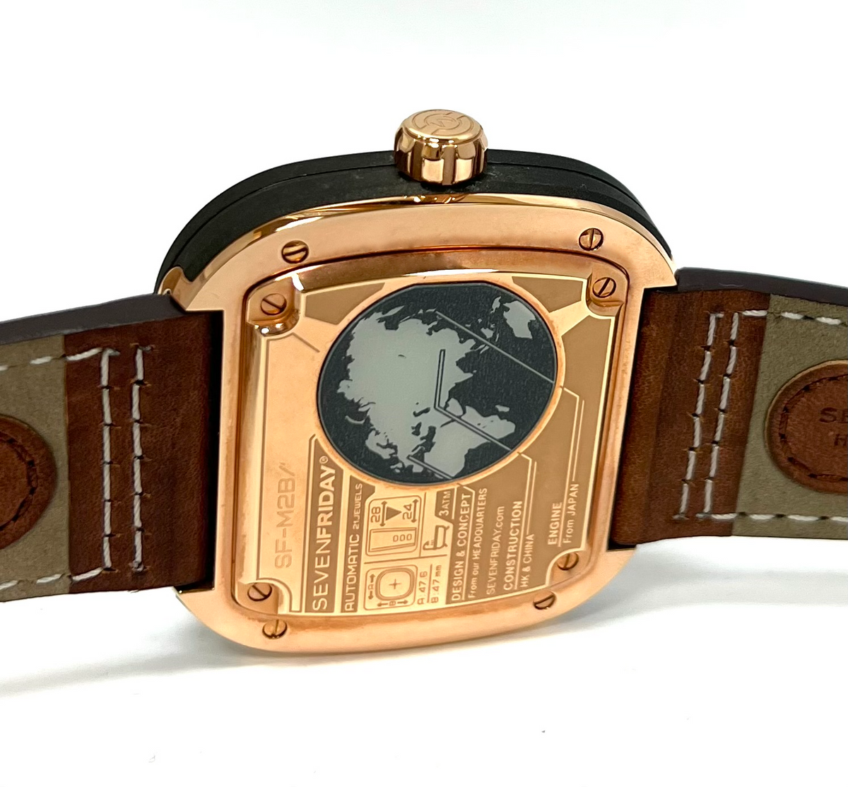SEVENFRIDAY M-Series SF-M2B/01 Stainless Steel 47.7mm