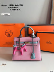 Genuine leather Hermes Kelly bag