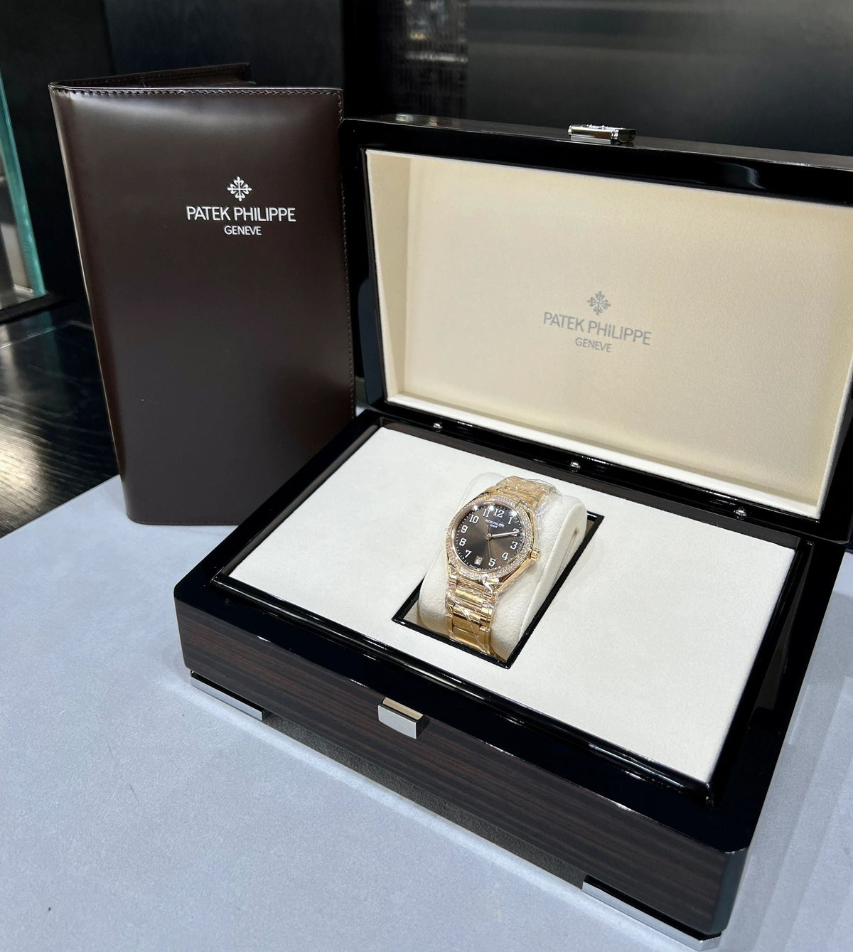 Patek Philippe Twenty~4 Rose Gold 36mm Brown Dial
