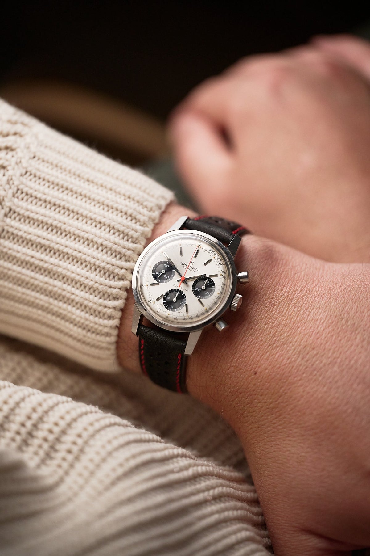 BREITLING TOP TIME CHRONOGRAPH 810 'PANDA DIAL'