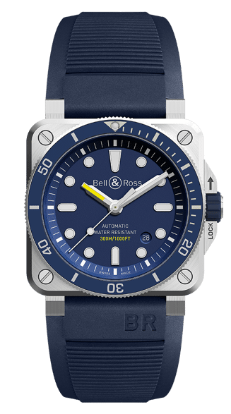 BELL & ROSS-BR 03-92 DIVER BLUE BR 03-92-DIV-04086