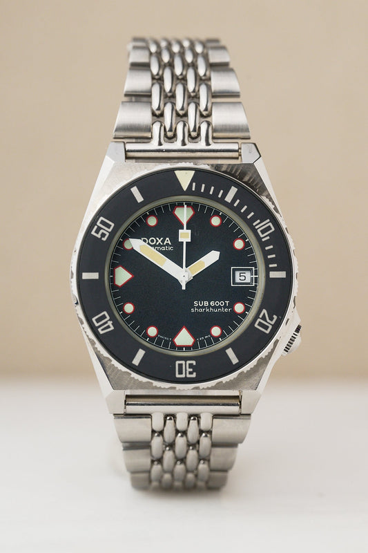 DOXA SUB 600T 'SHARKHUNTER' NOS FULL SET
