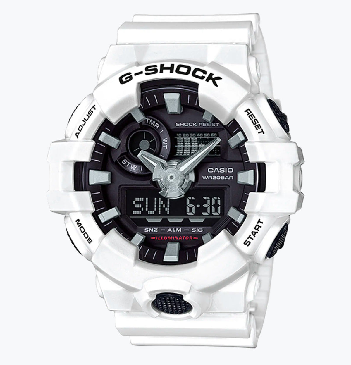 G SHOCK-ANALOG-DIGITAL
GA-700 SERIES
GA700-7A