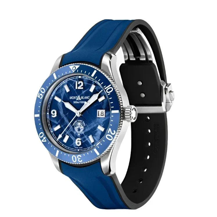 Montblanc- 1858 Iced Sea Automatic Date 129370