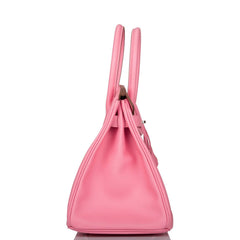 Hermes Rose Confetti Epsom Birkin 30cm Palladium Hardware