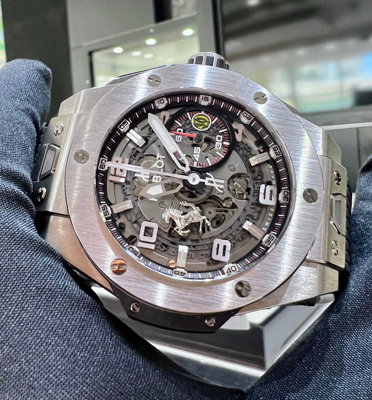 Hublot Big Bang Ferrari Skeleton Titanium 45mm Limited Edition