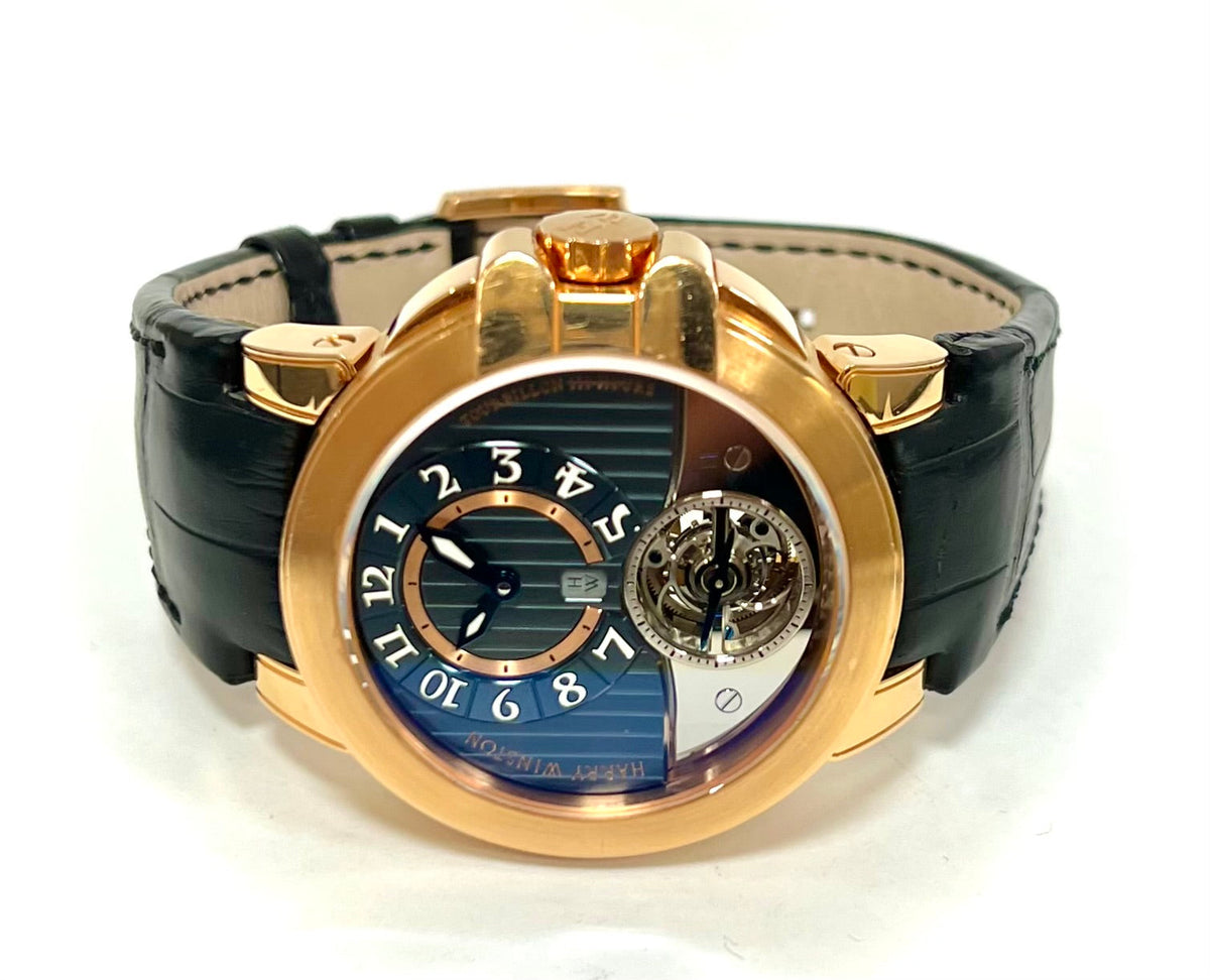 Harry Winston Ocean Tourbillon Rose Gold 44mm