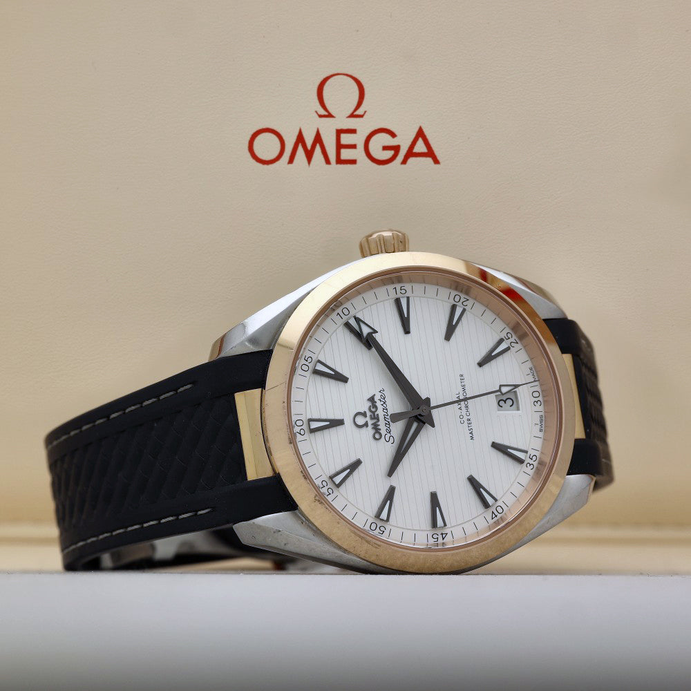 Pre-owned Omega Aqua Terra 220.22.41.21.02.001 Watch 2021