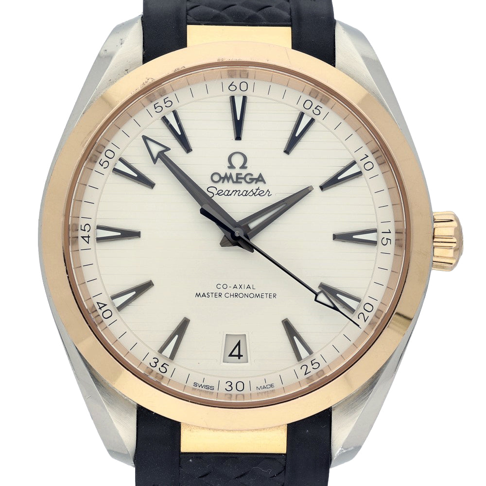 Pre-owned Omega Aqua Terra 220.22.41.21.02.001 Watch 2021