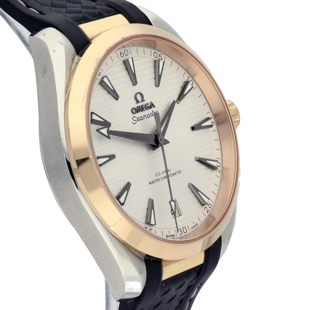 Pre-owned Omega Aqua Terra 220.22.41.21.02.001 Watch 2021