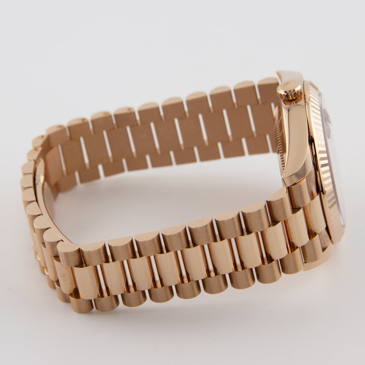 Rolex Day-Date 228235 Rose Gold Eisenkiesel Diamond Dial (2021)