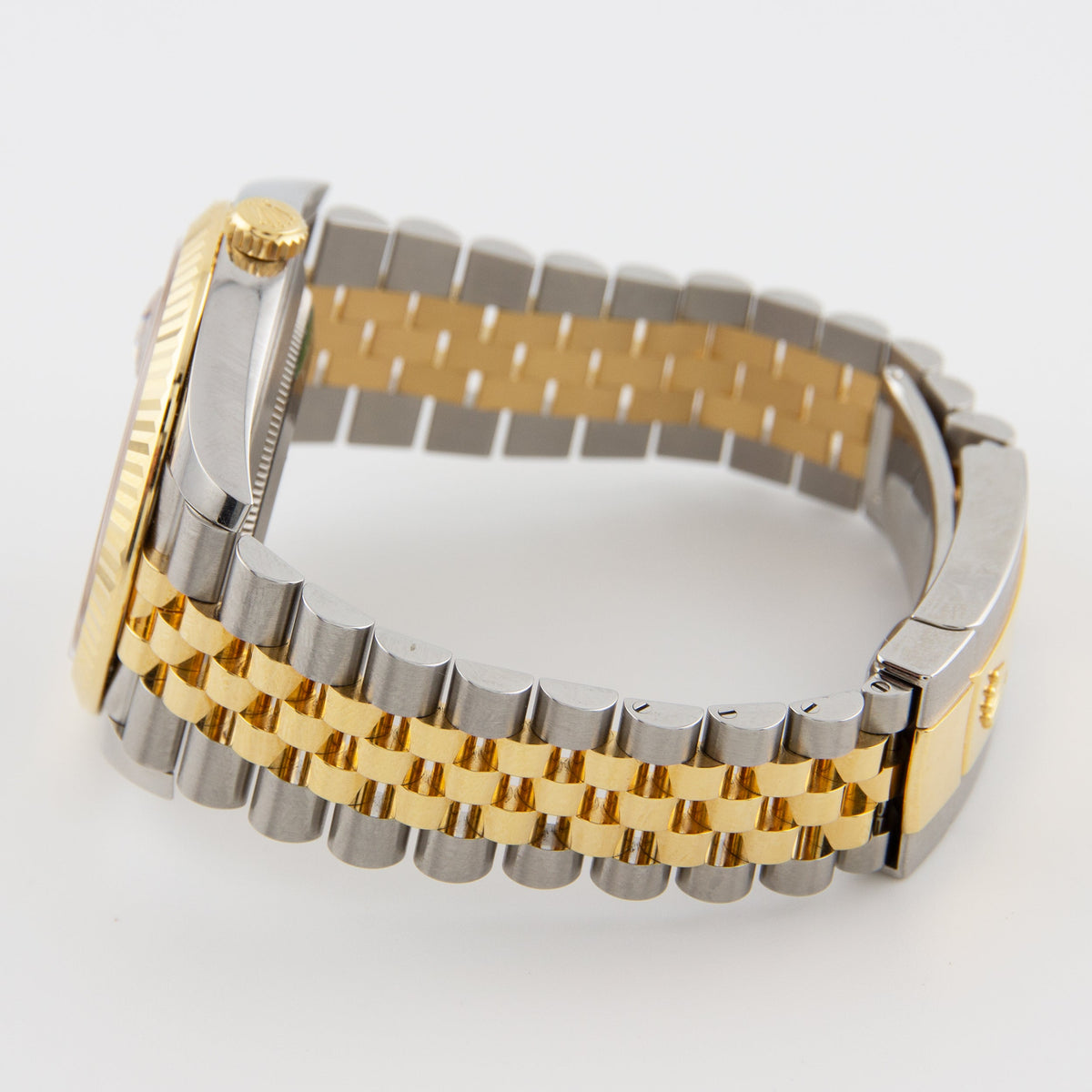 Rolex Datejust 126333 Yellow Gold Stainless Steel Black Dial Jubilee (2022)